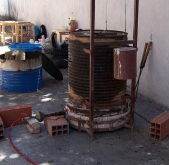 Arte Cerámico en Argentina - Construcción de un Horno para Raku